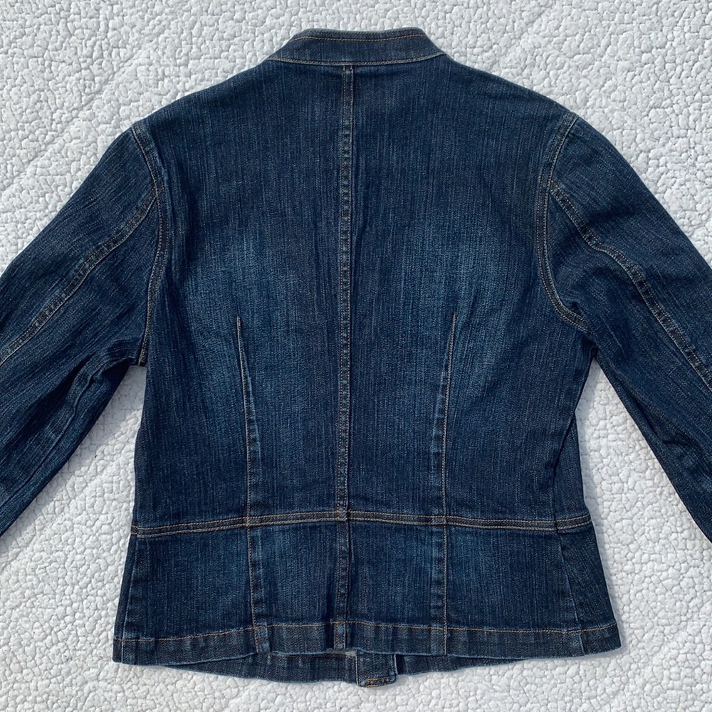 Talbots Stretch Denim Jacket - Picture 5 of 8